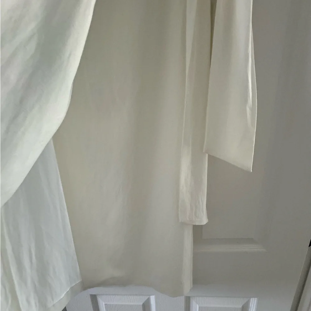 MASSIMO DUTTI WRAP CREPE SKIRT SIZE 4 - Picture 3 of 7